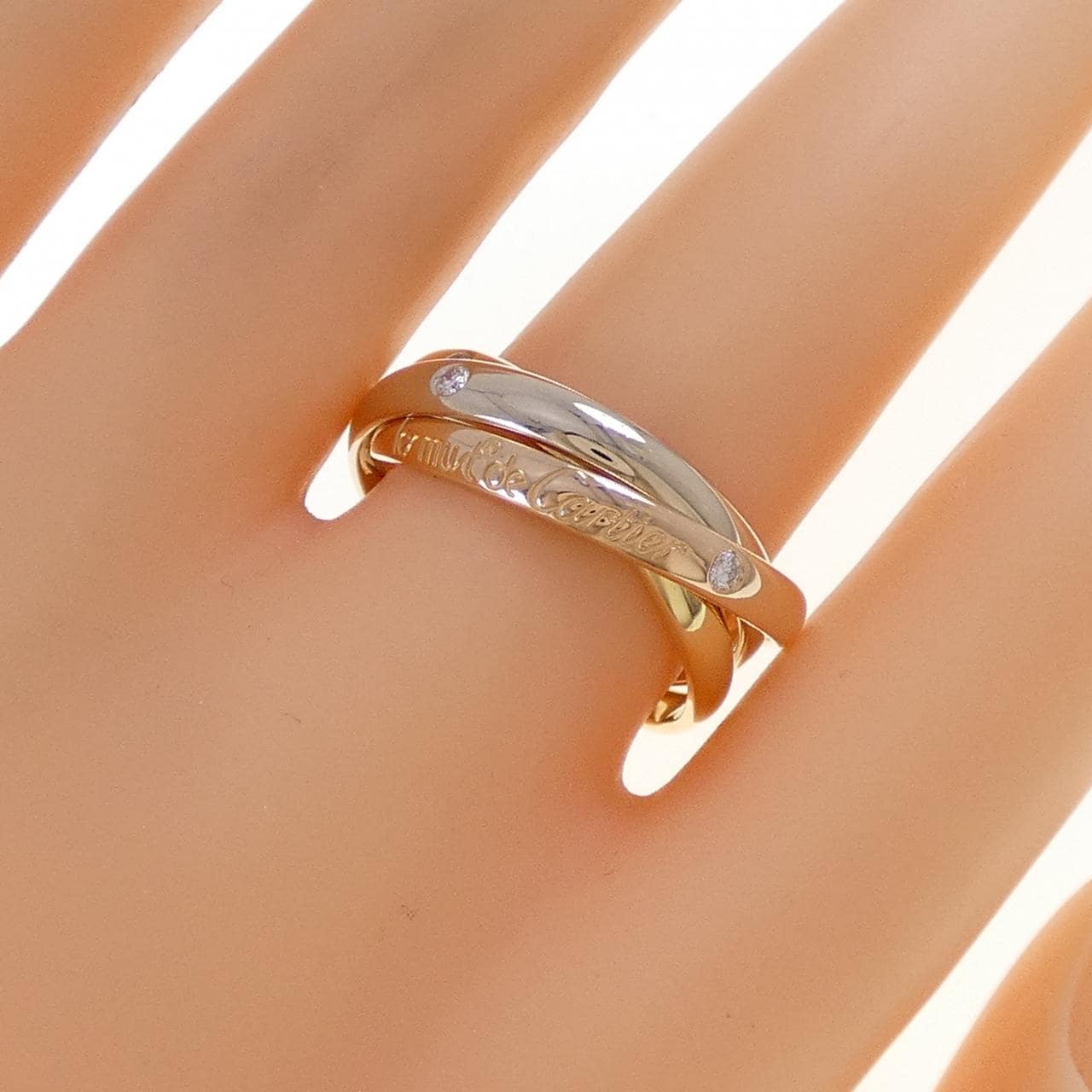 【ヴィンテージ】カルティエ トリニティ 150周年限定品 リング