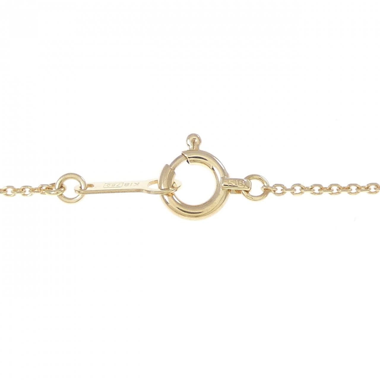 アーカー リボン ダイヤモンド ネックレス