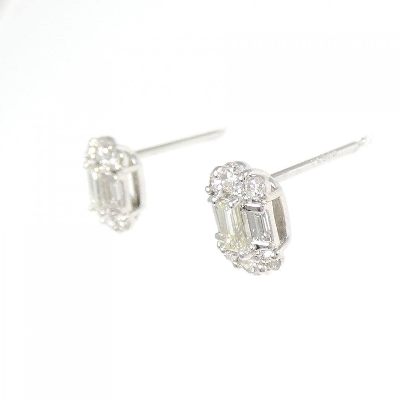 PT900 Diamond Earrings 0.40CT