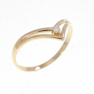 K18YG ダイヤモンド リング