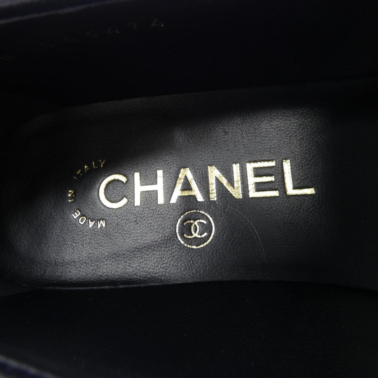 シャネル CHANEL ターンロックモカシン G45474X01000 シューズ