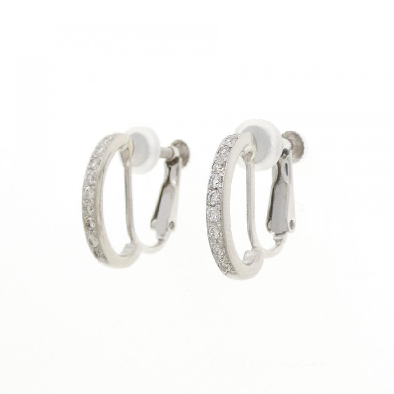 PT900 ダイヤモンド イヤリング 0.25CT