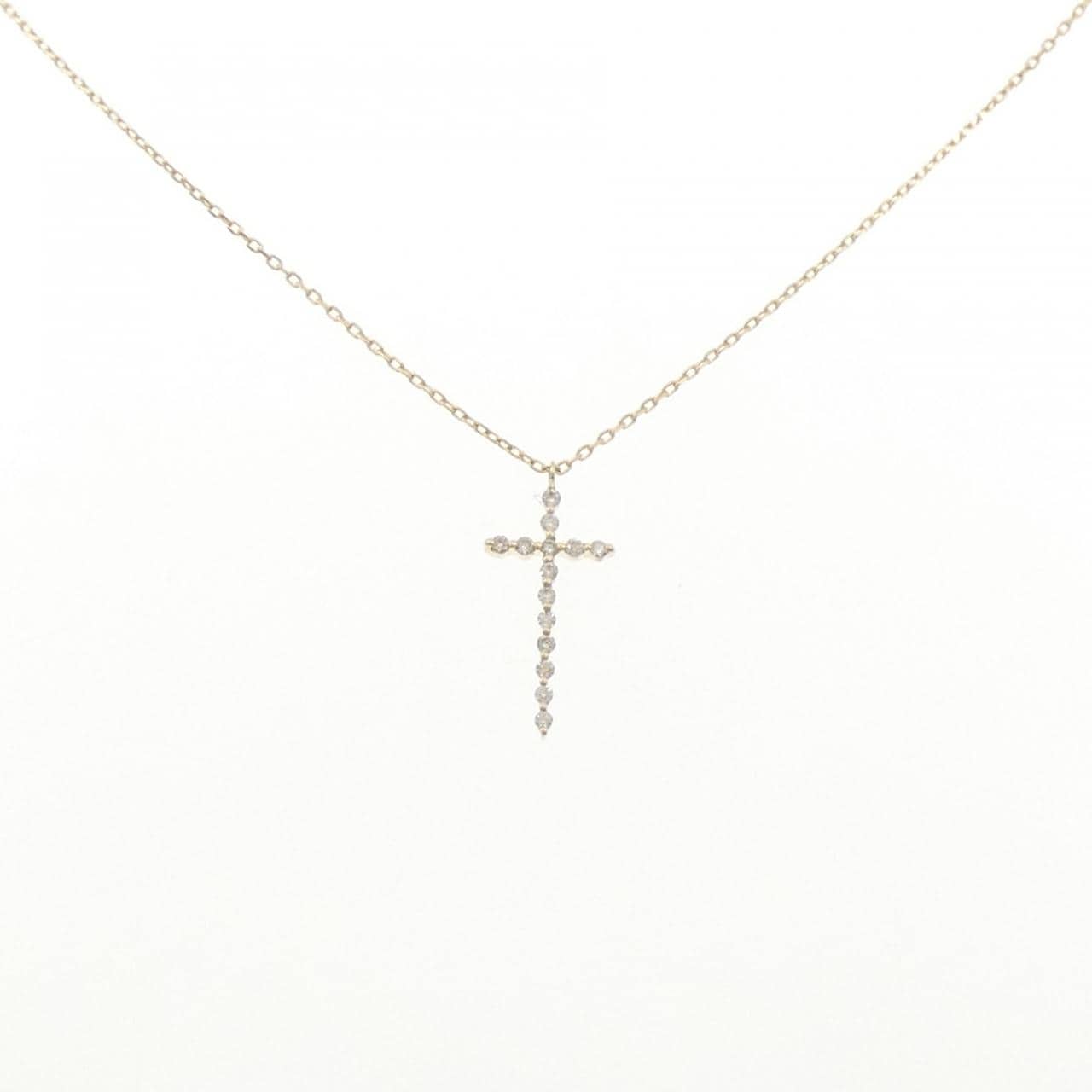 シエナ ロゼ ダイヤモンド ネックレス 0.04CT
