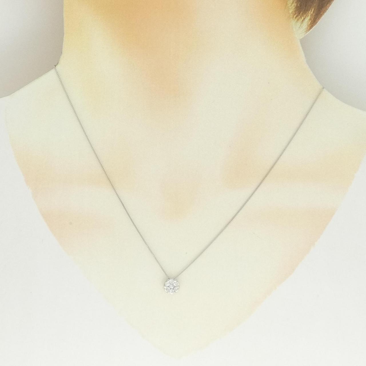 PT900/PT850 ダイヤモンド ネックレス 0.30CT