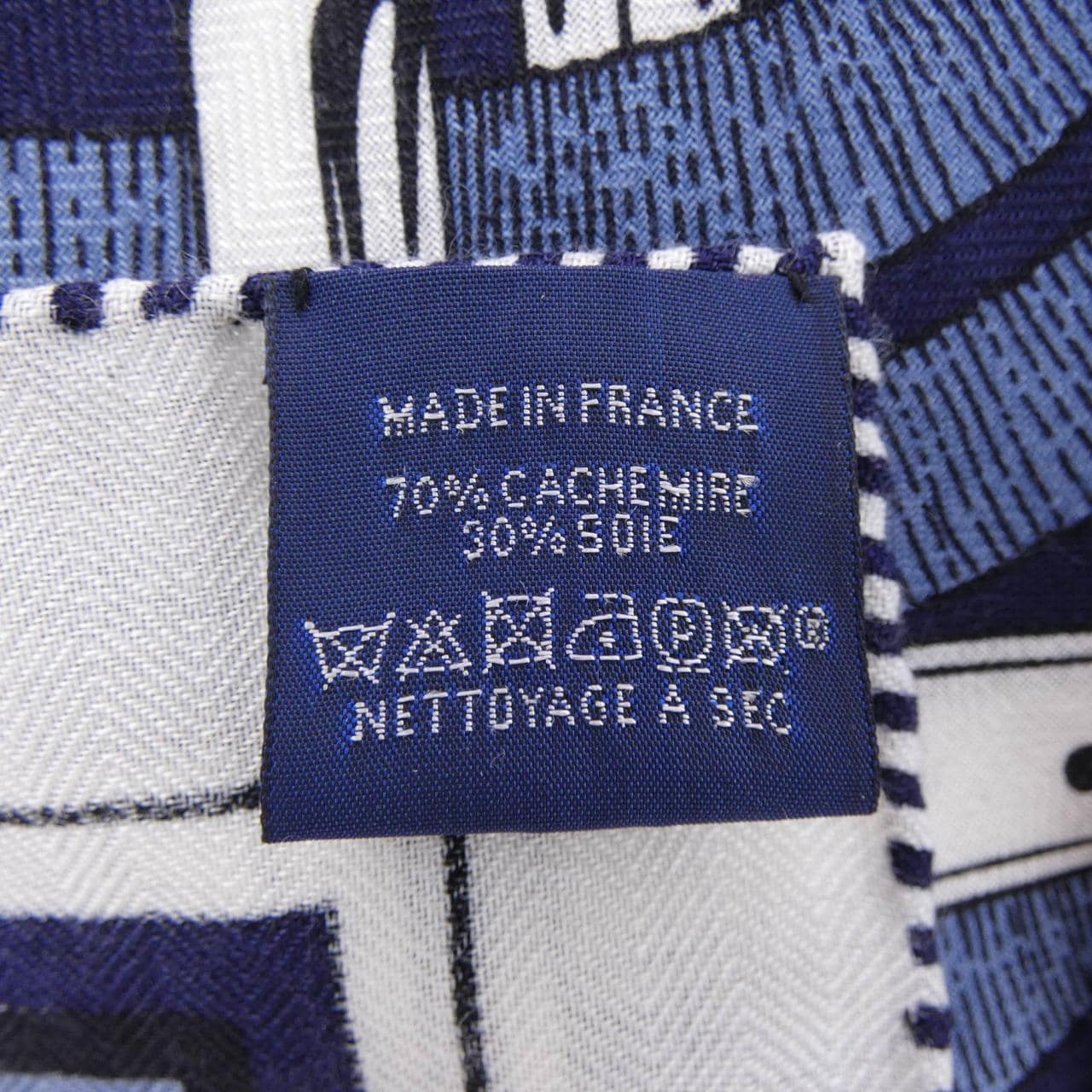 エルメス HERMES MORS A JOUETS BANDANA H244354S カレジェアン140 ショール