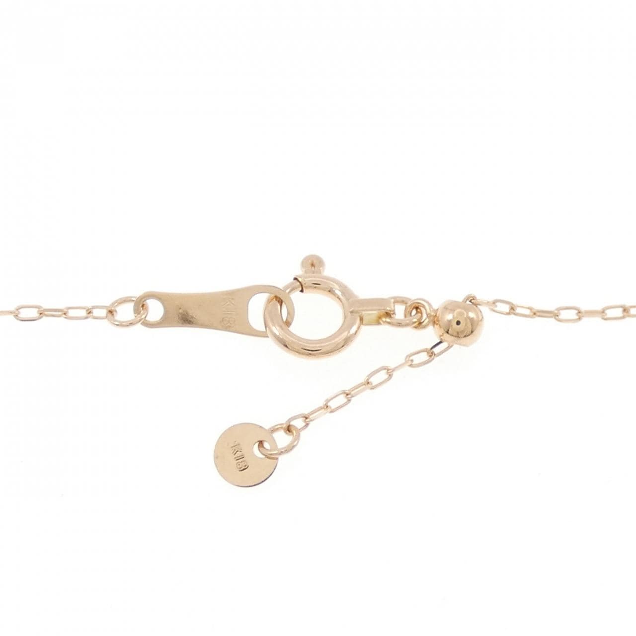 K18PG サファイヤ ネックレス 0.434CT