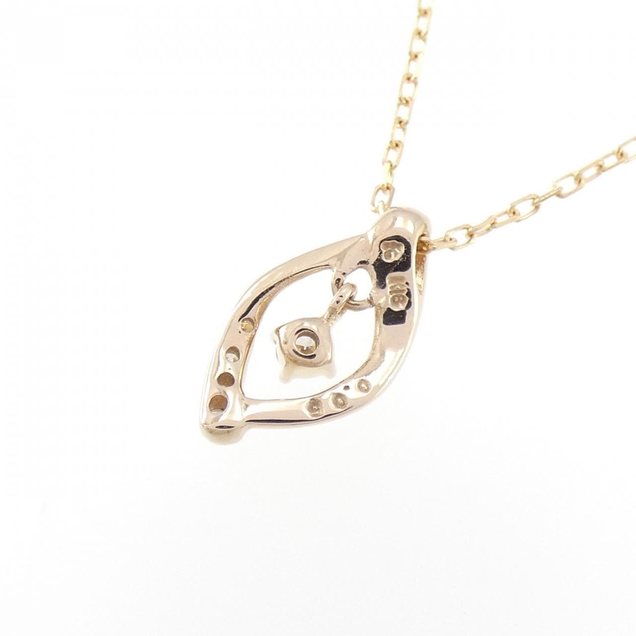 クミキョク ダイヤモンド ネックレス 0.05CT