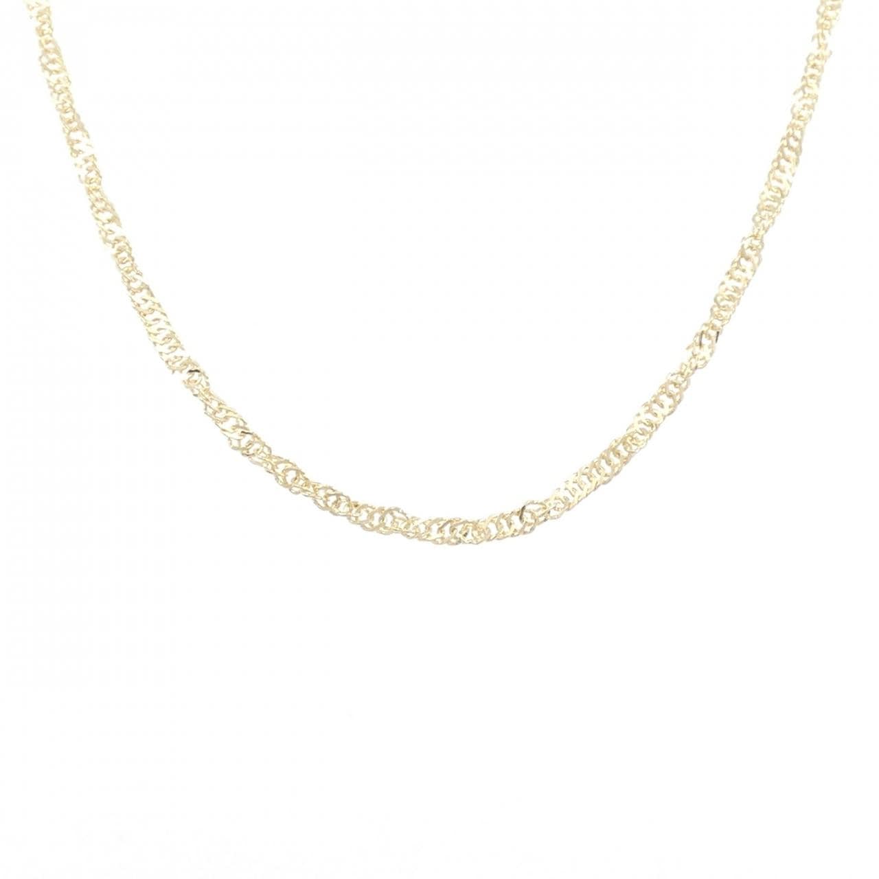 K18YG チェーン ネックレス