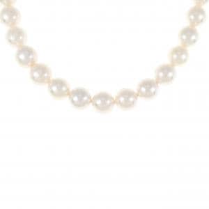 [BRAND NEW] Silver Clasp Akoya Pearl Necklace 8.5-9mm