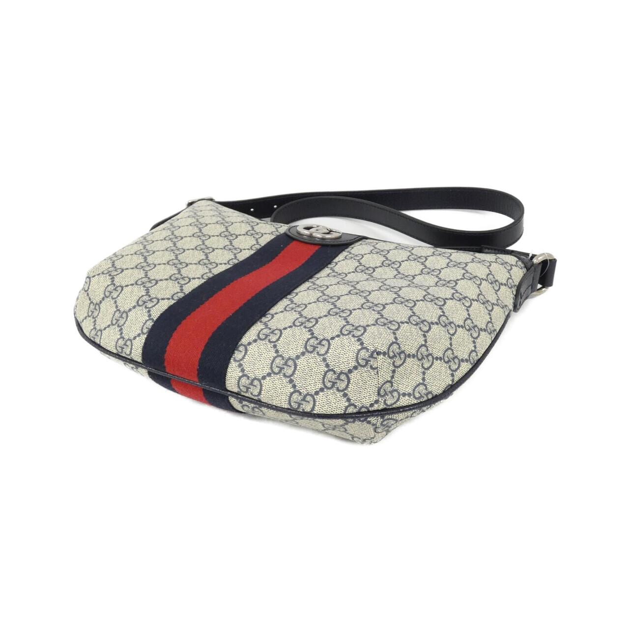 グッチ ショルダーバッグ 598125 GUCCI Ophidia Small GG Supreme Canvas Shoulder Bag Beige 598125