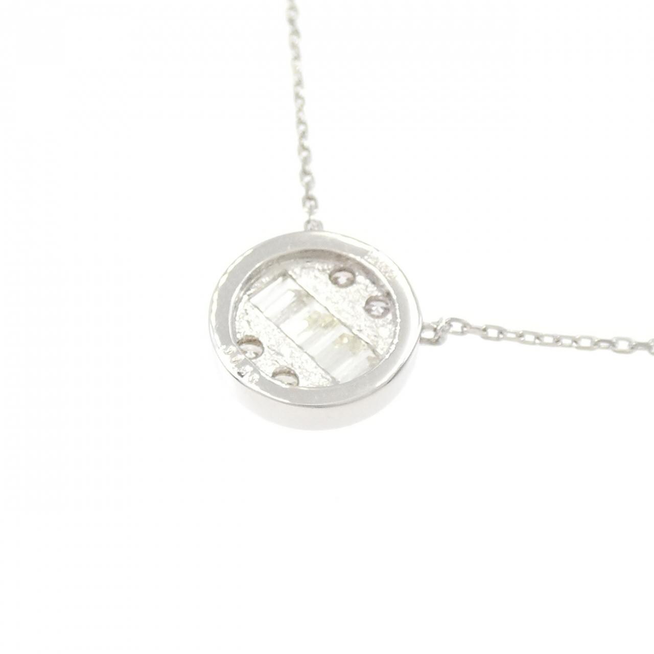 【新品】PT ダイヤモンド ネックレス 0.30CT