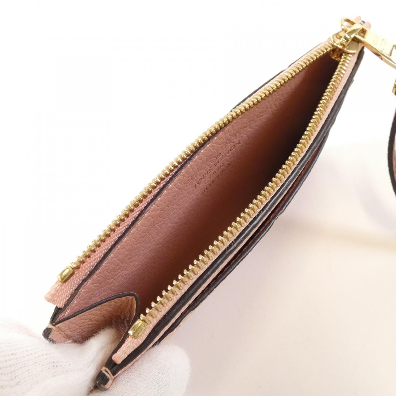 ルイヴィトン モノグラム アンプラント ポルト カルト ジップ M67853 コイン＆キーケース