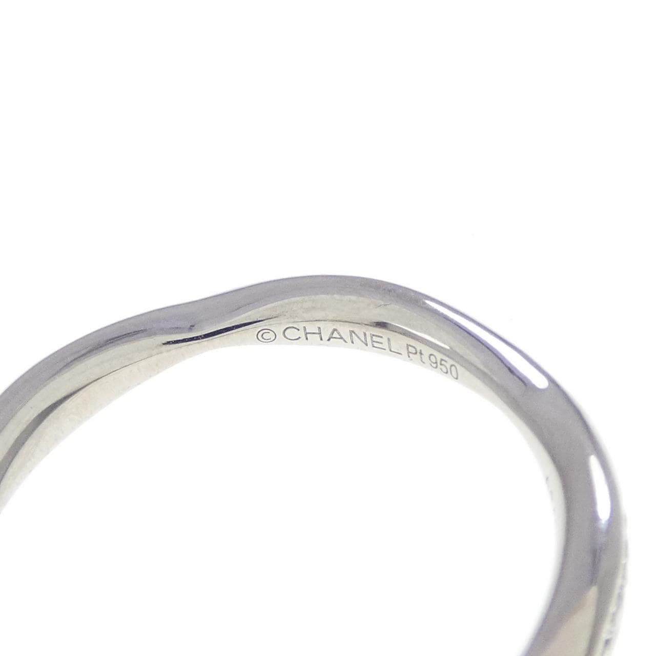 シャネル カメリア フルダイヤ リング