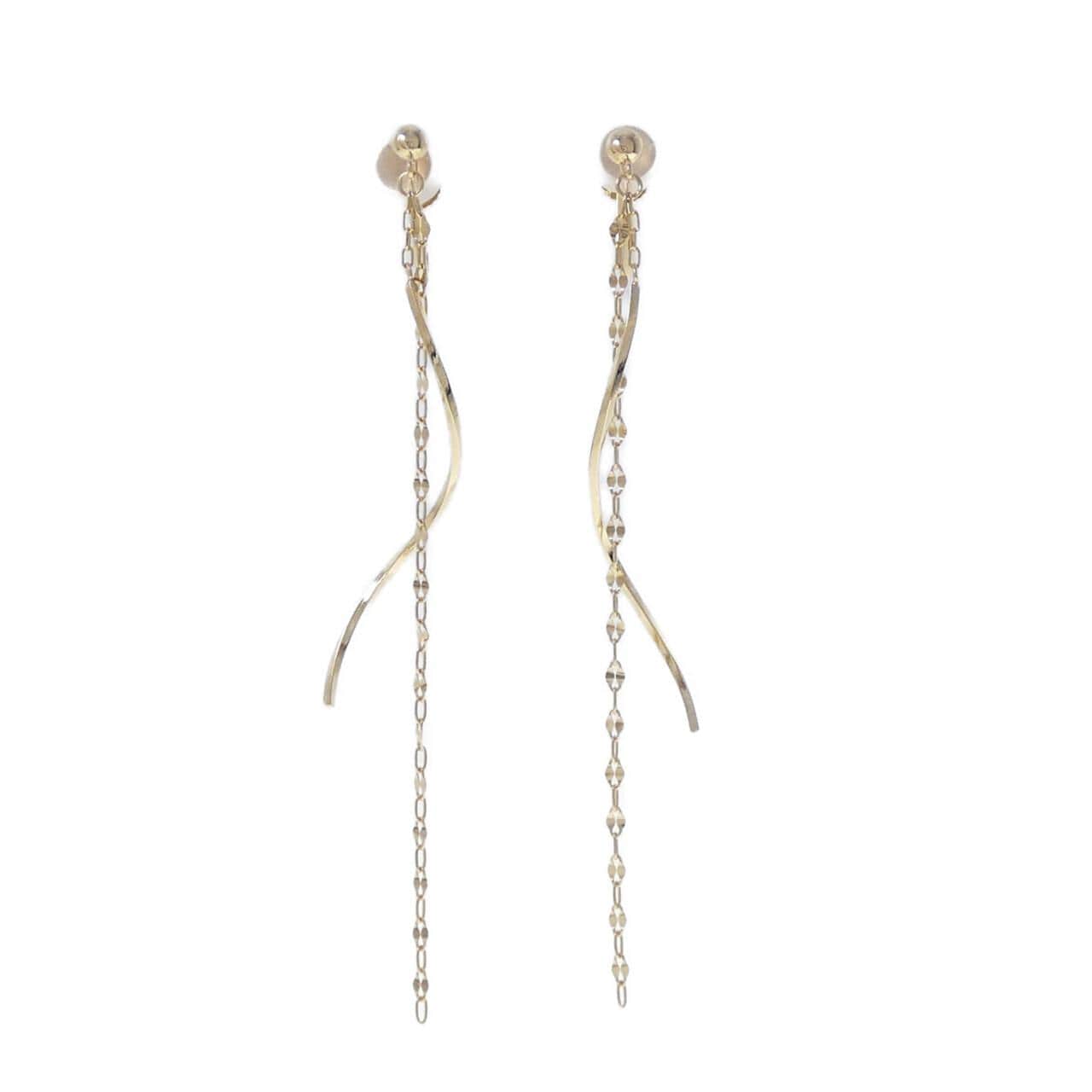 4゜C K10YG イヤリング