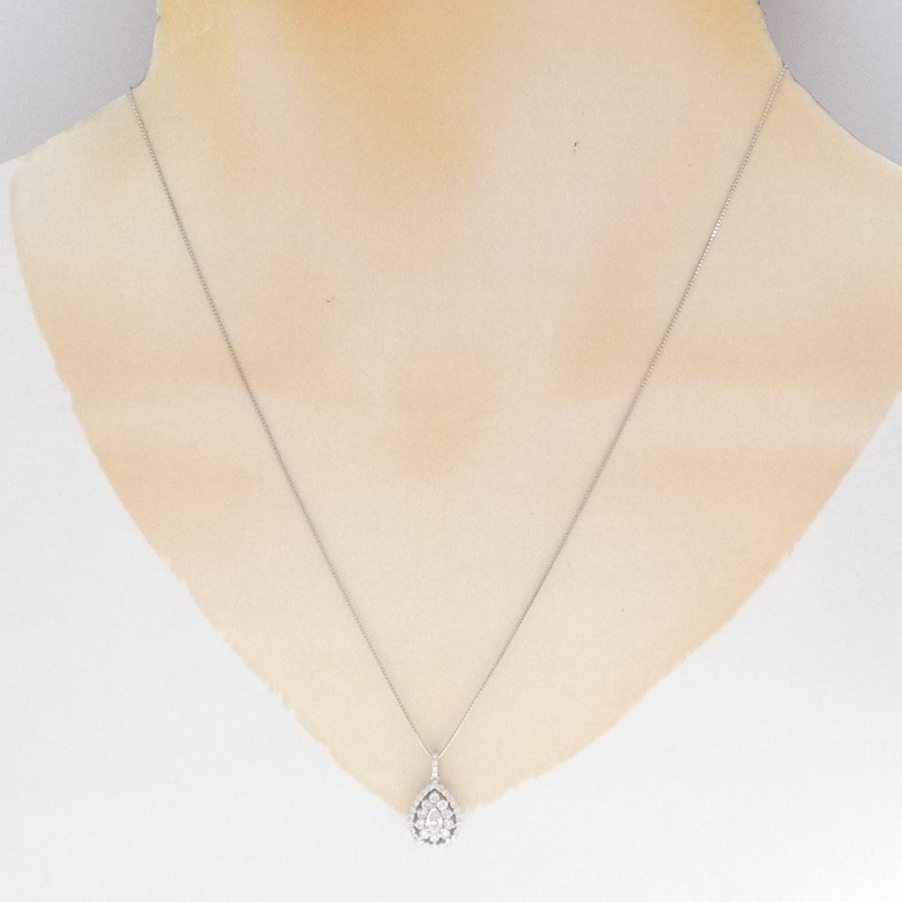 PT900/PT850 ダイヤモンド ネックレス 0.50CT