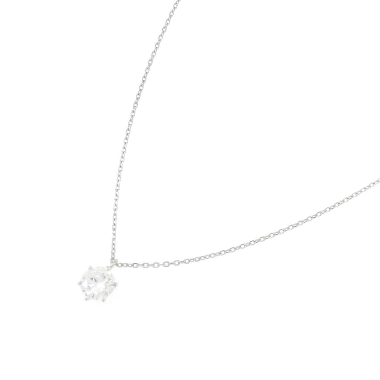 PT900/PT850 ダイヤモンド ネックレス 0.679CT F VS1 Good
