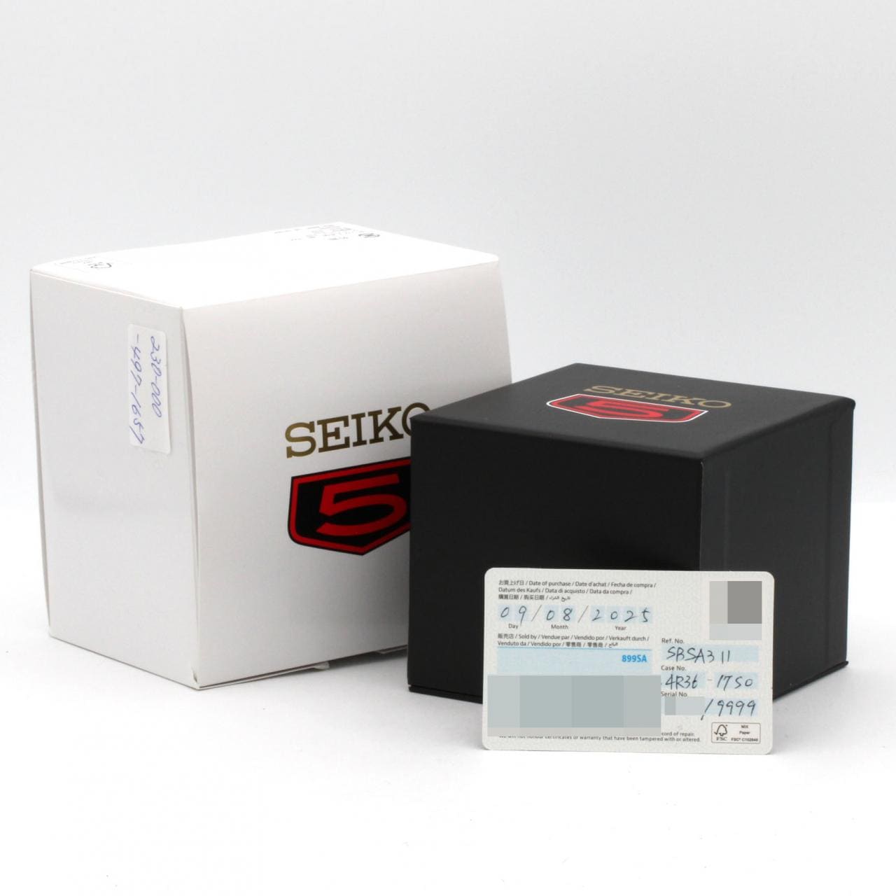 セイコー 5スポーツ ヘリテージデザイン復刻 LIMITED 4R36-17S0/SBSA311 SS 自動巻