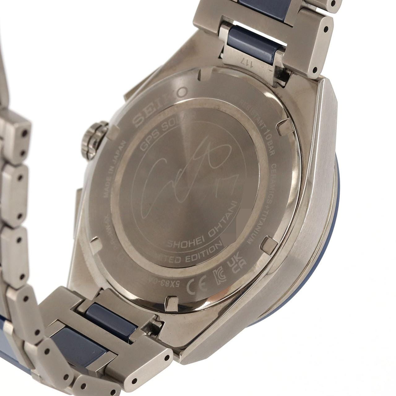 セイコー アストロン GPS電波時計 大谷翔平 LIMITED 5X83-0AF0-1/SBXC165 TI ソーラークォーツ