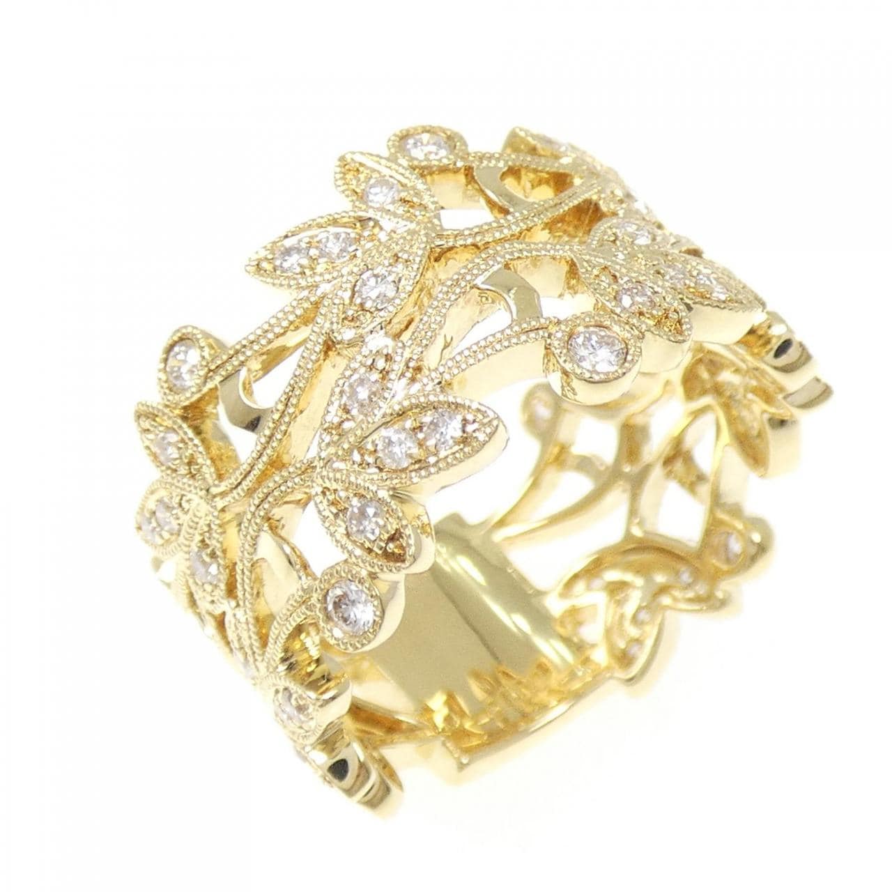 K18YG ダイヤモンド リング 0.50CT