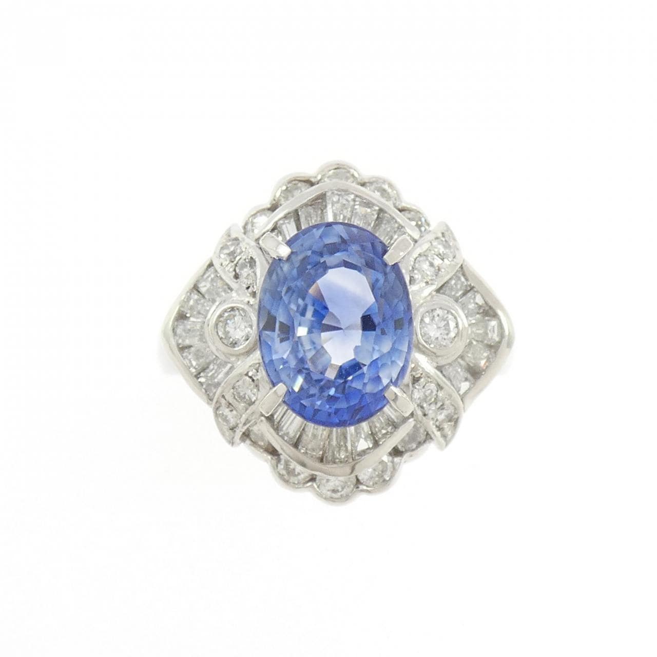 PT900 サファイヤ リング 3.17CT