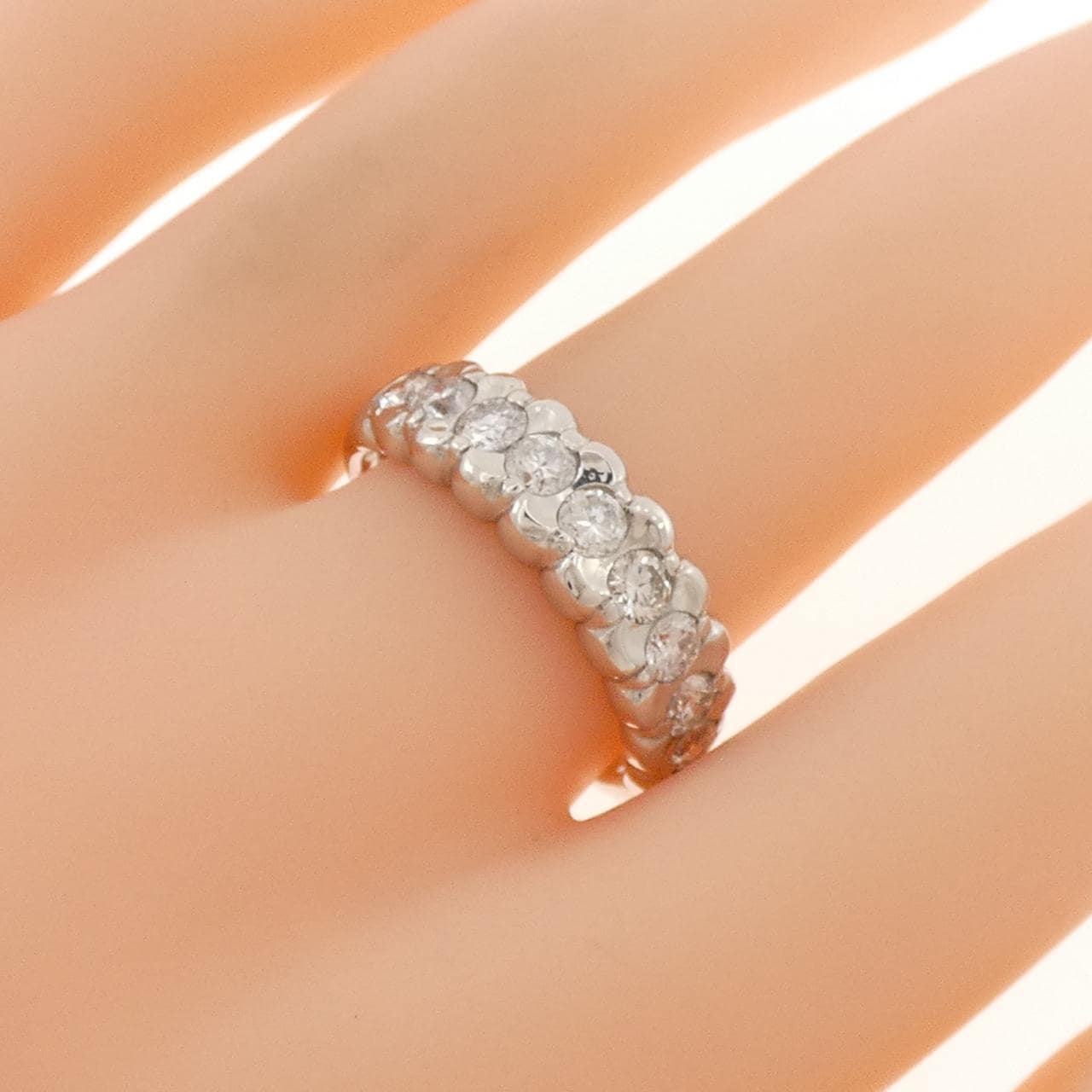 PT900 ダイヤモンド リング 1.03CT