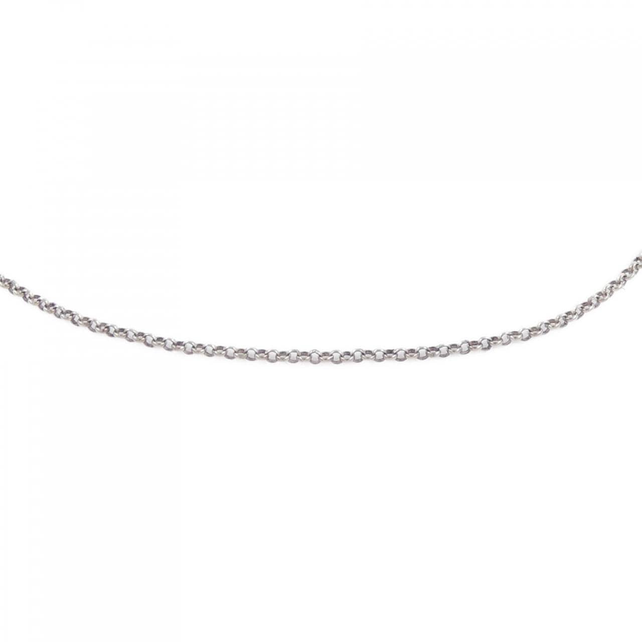 クロムハーツ CHROME HEARTS ROLL CHAIN I24 205014937SLVI24001 NECKLACE