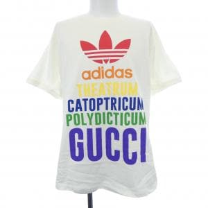 グッチ GUCCI ADIDAS コットンジャージーTシャツ 717422 XJEXJ Tシャツ
