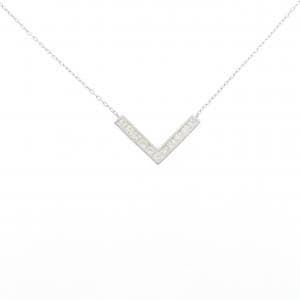 K18WG ダイヤモンド ネックレス 0.50CT