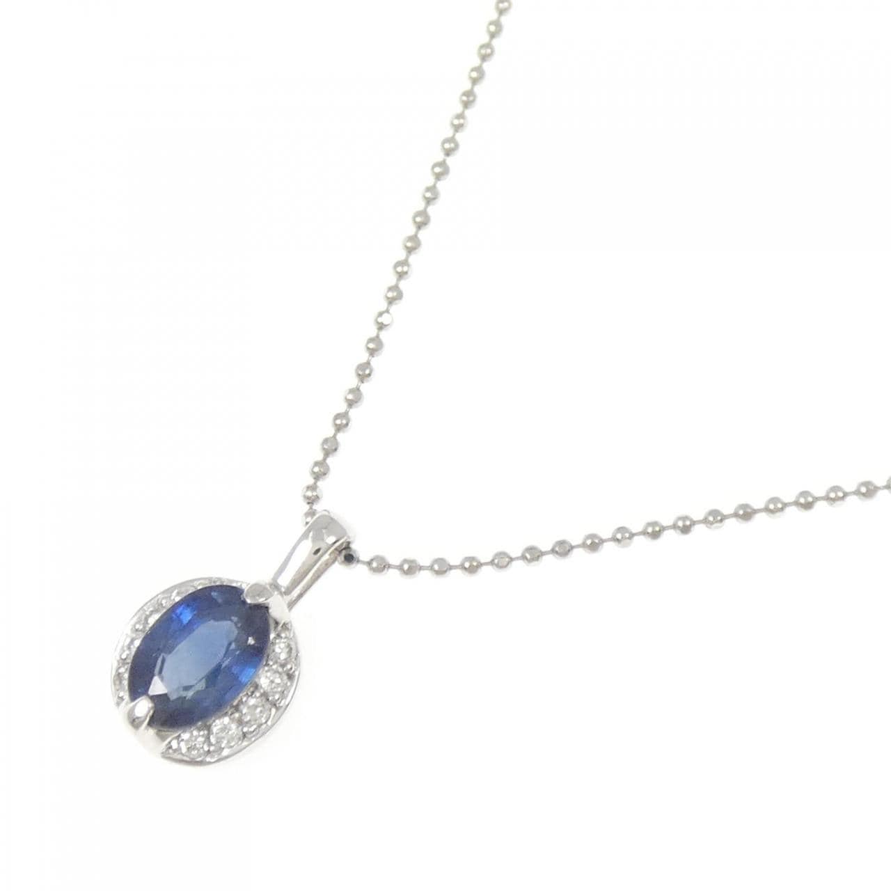 PT900 サファイヤ ネックレス 1.14CT