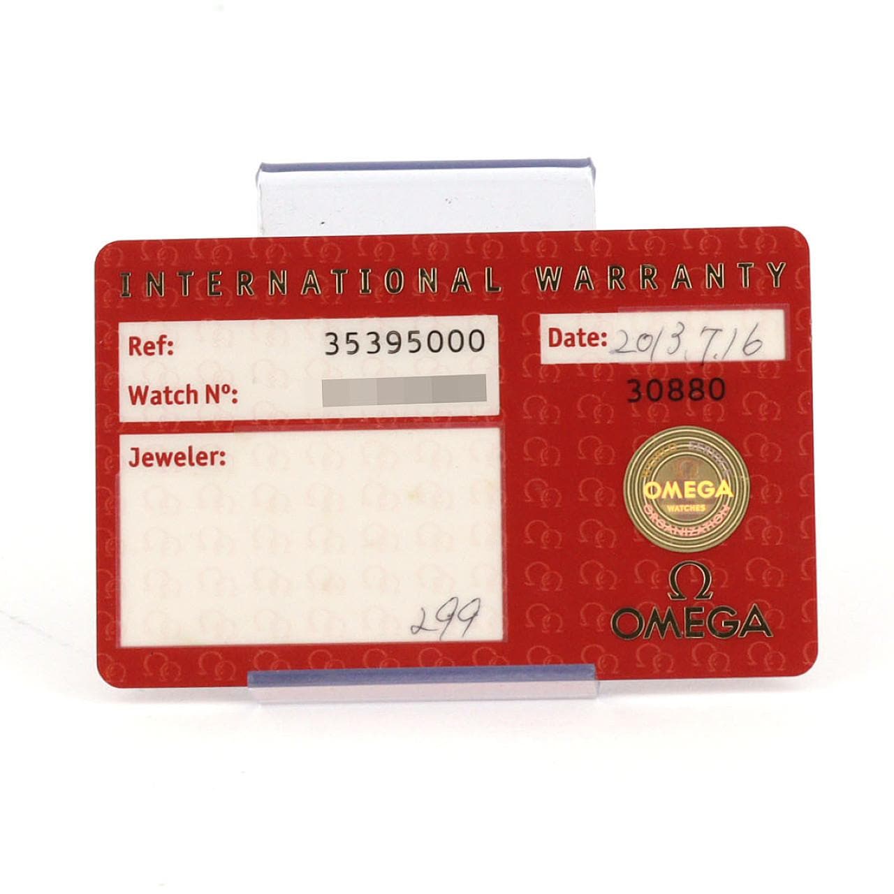 オメガ スピードマスター 3539.50 SS 自動巻