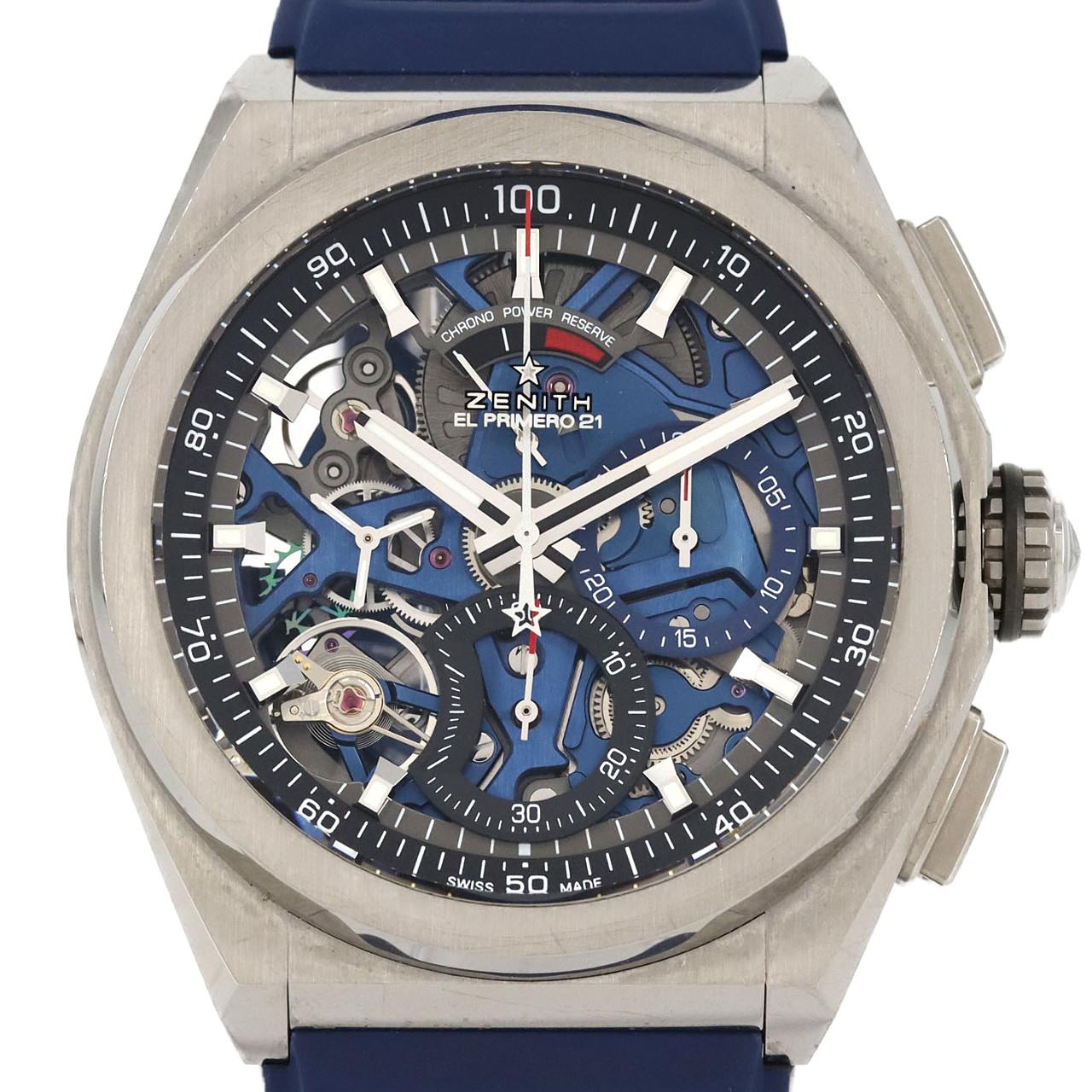 【ノーメンテナンス特価】ゼニス デファイエルプリメロ21 TI 95.9002.9004/78.R590 TI 自動巻