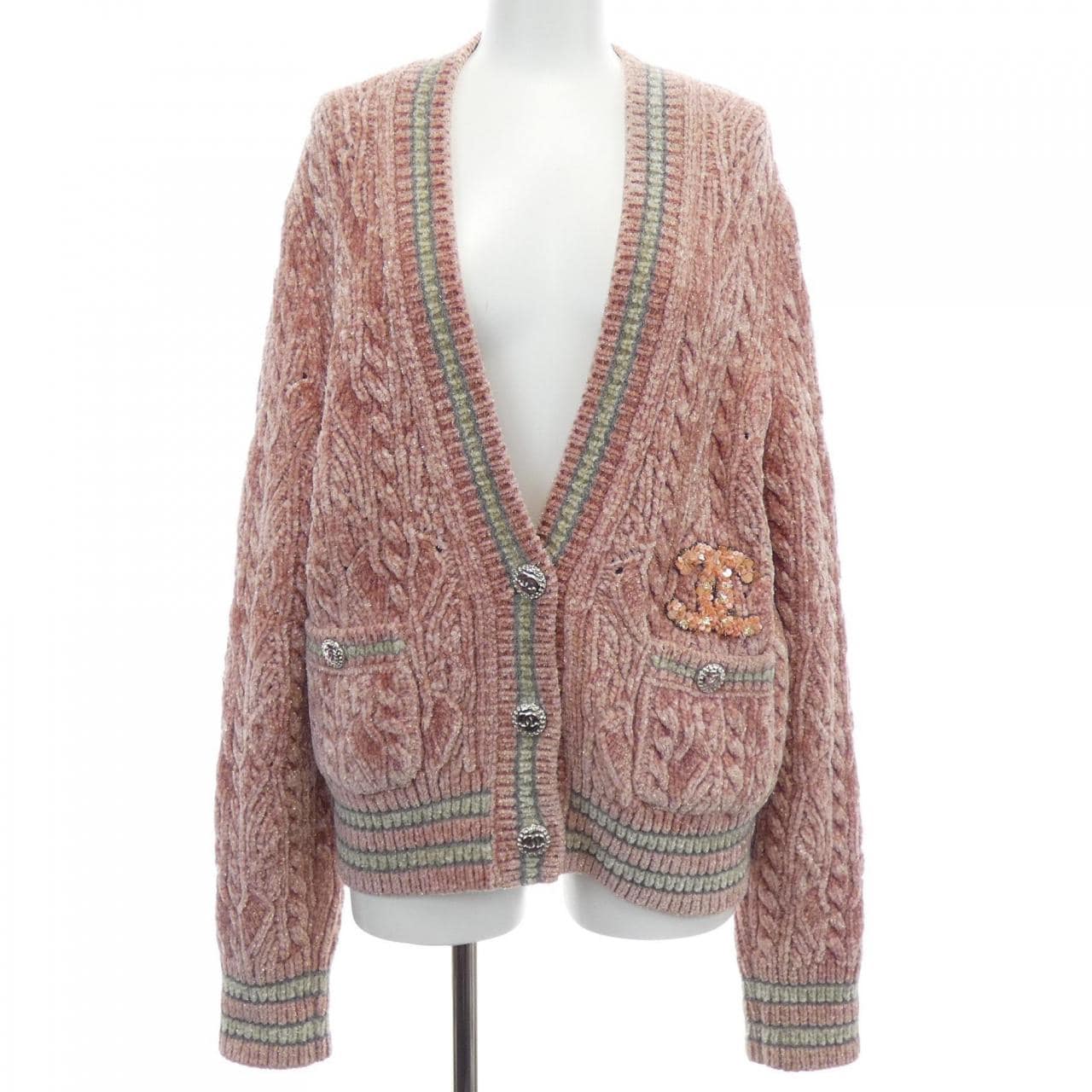 シャネル CHANEL P73535K10528 カーディガン