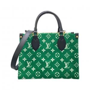 ルイヴィトン モノグラム ジャカード ベルベット(LVマッチ) オンザゴー PM M46216 バッグ