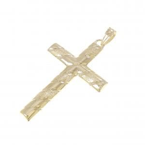 K18YG十字架吊墜