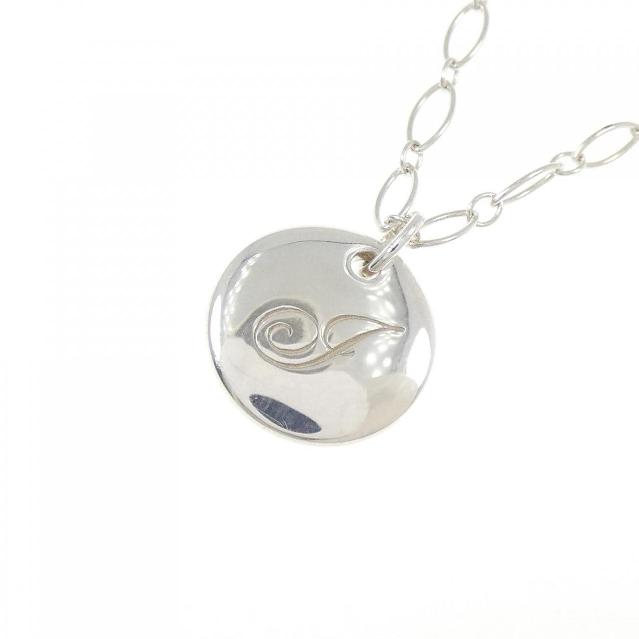 ティファニー ノーツ レター ネックレス