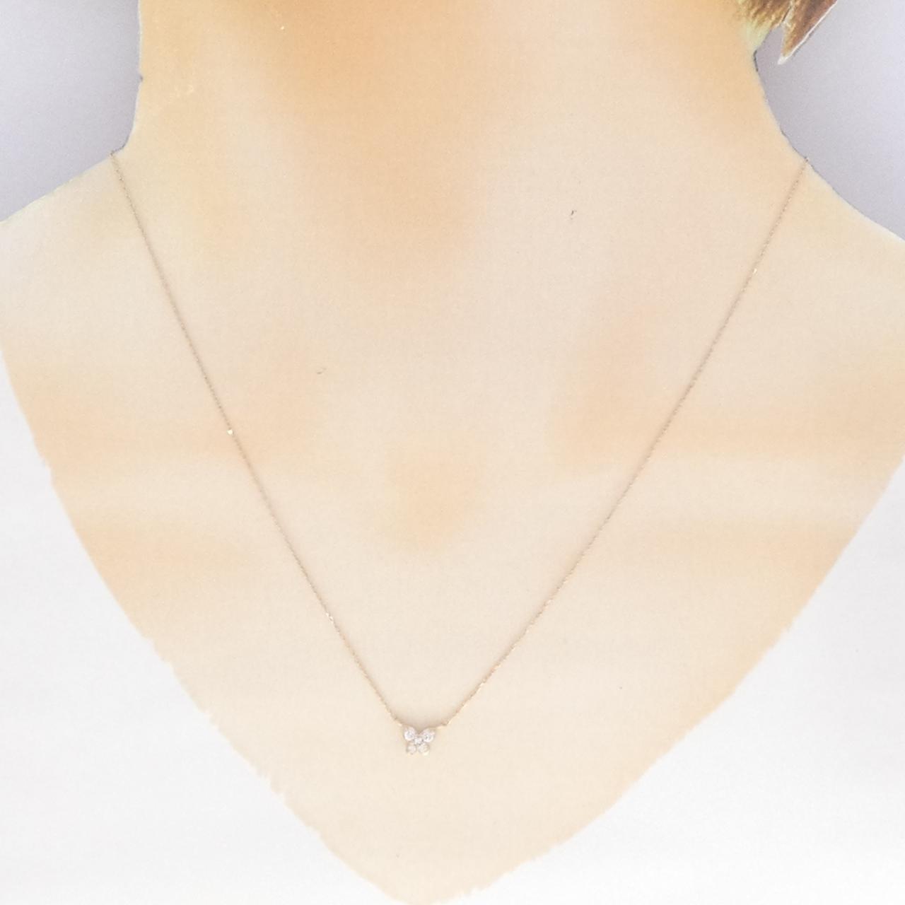 K10PG ダイヤモンド ネックレス 0.08CT