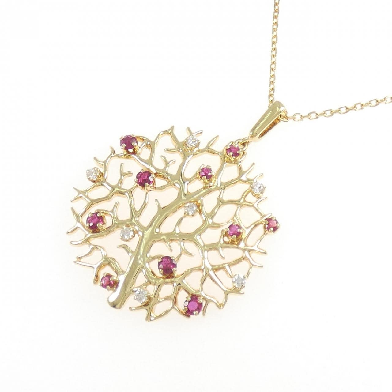 ミキモト ルビー ネックレス 0.60CT