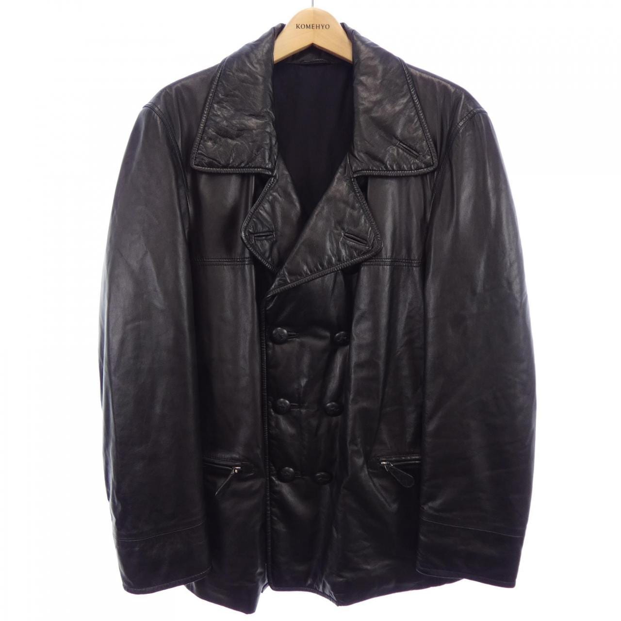 ボッテガヴェネタ BOTTEGA VENETA レザージャケット