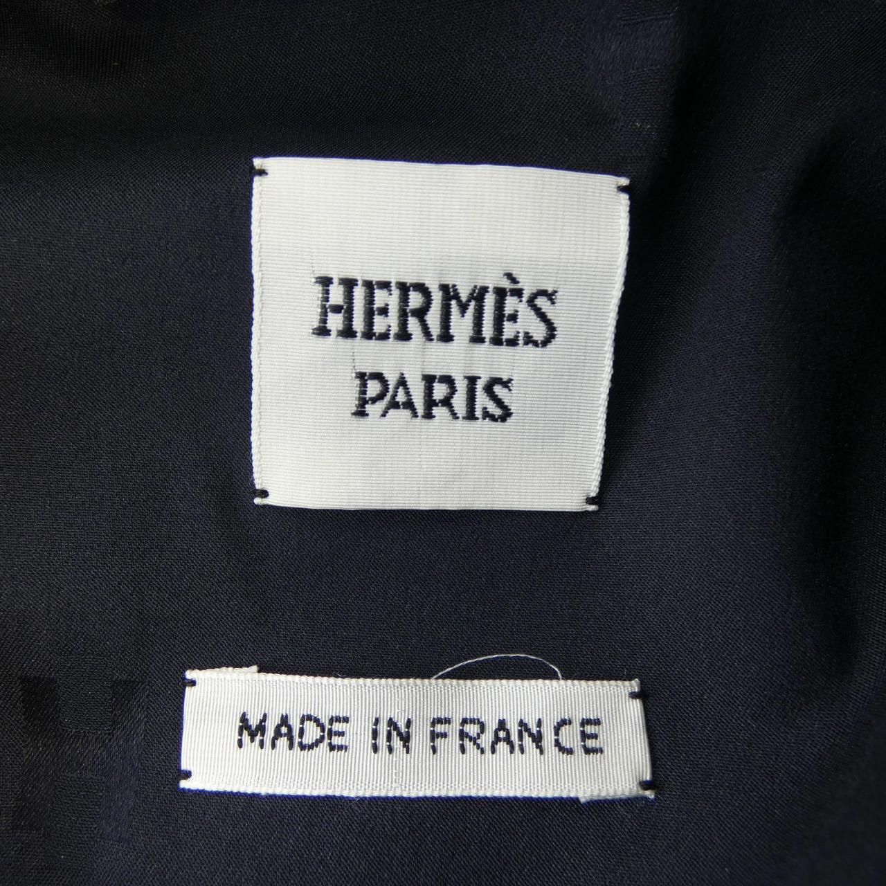 エルメス HERMES ノーカラージャケット