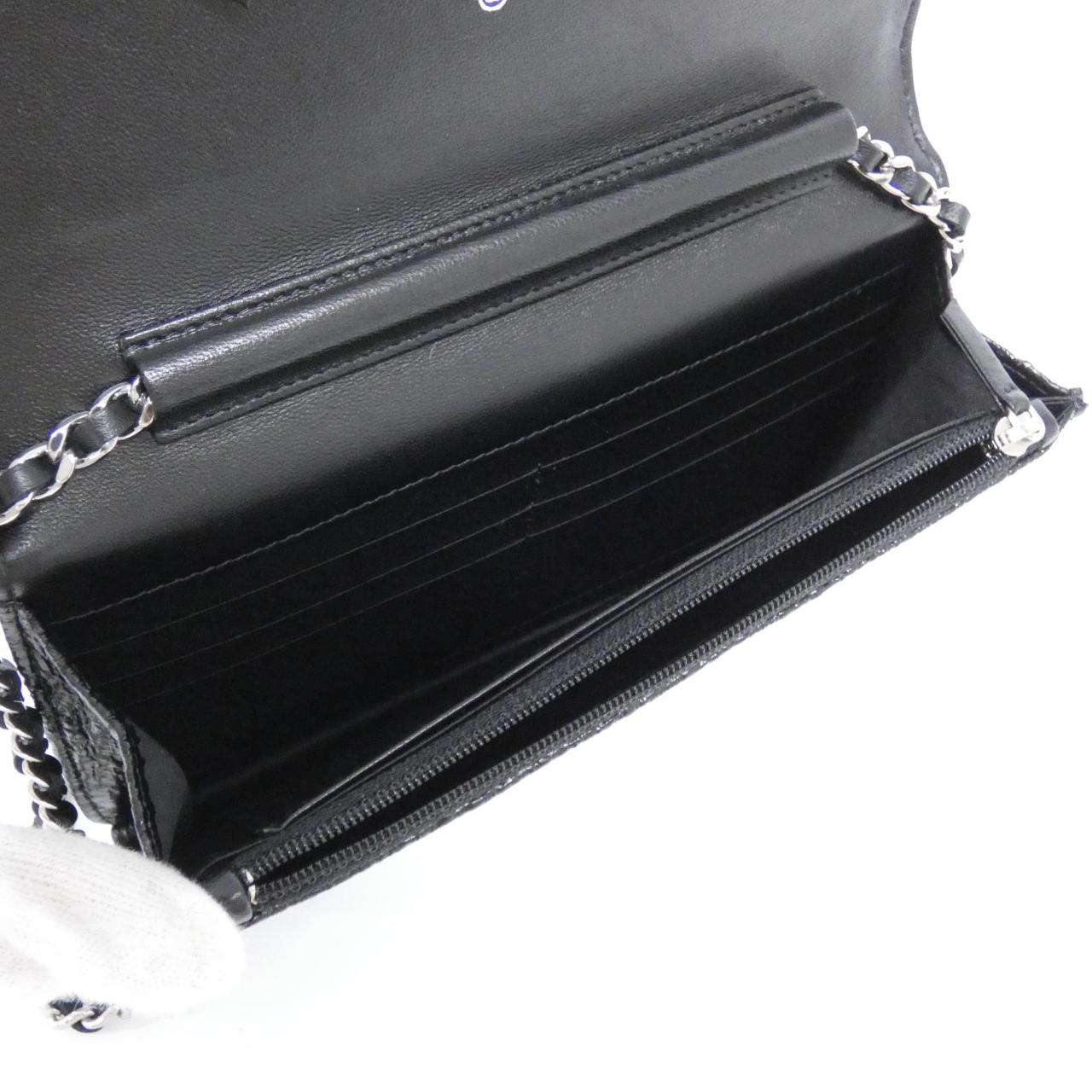 シャネル 68851 チェーンウォレット