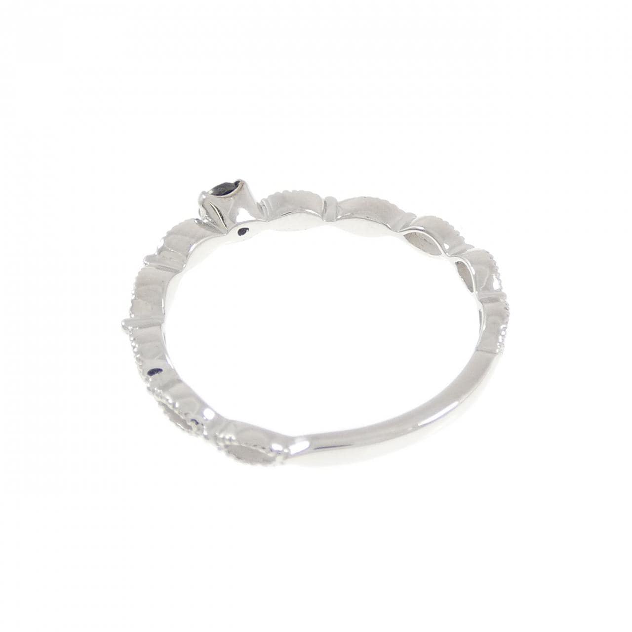 K18WG ダイヤモンド リング 0.11CT