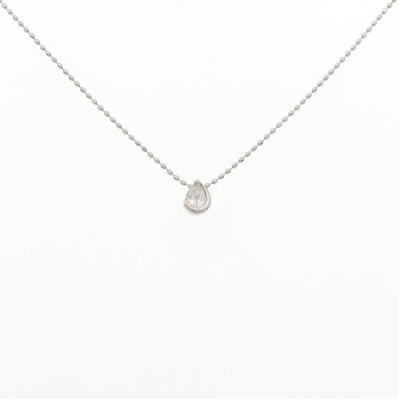 PT900/PT850 ダイヤモンド ネックレス 0.14CT