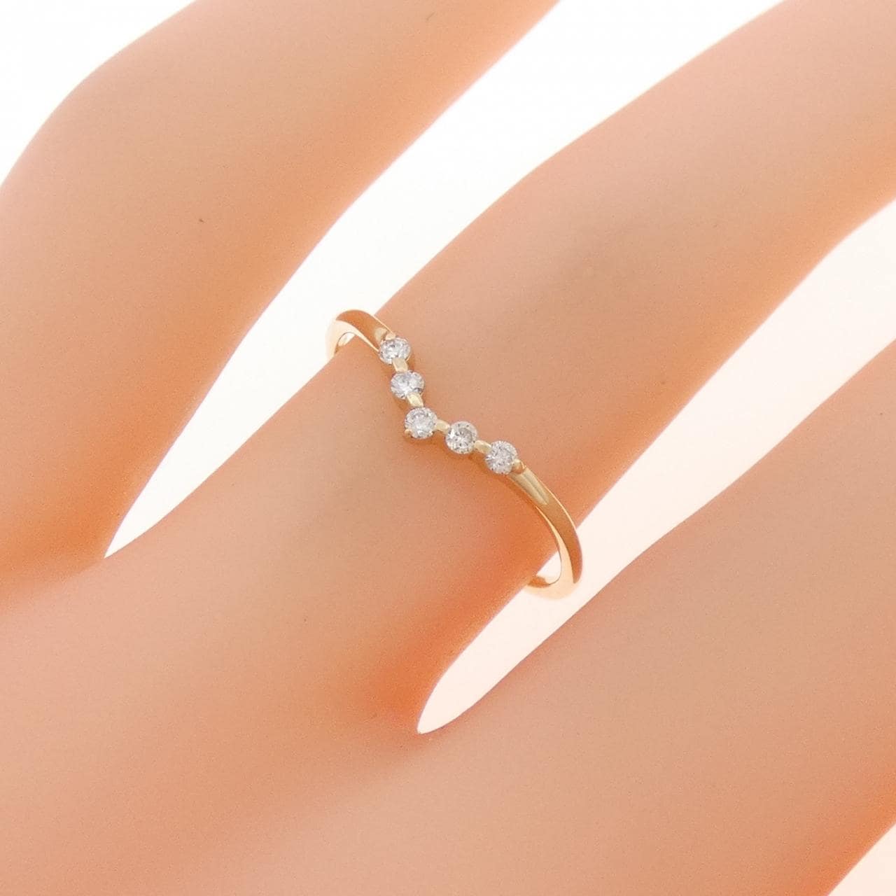 4゜C ダイヤモンド リング