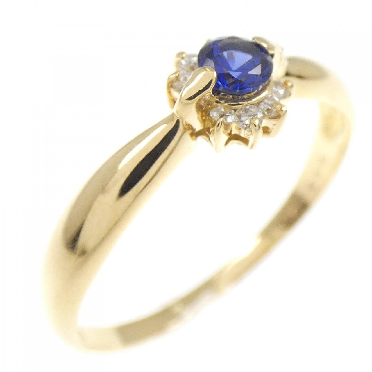 クレサンベール 合成サファイヤ リング 0.10CT