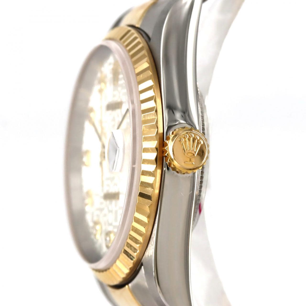 ロレックス デイトジャスト 16233G SSxYG 自動巻 K番