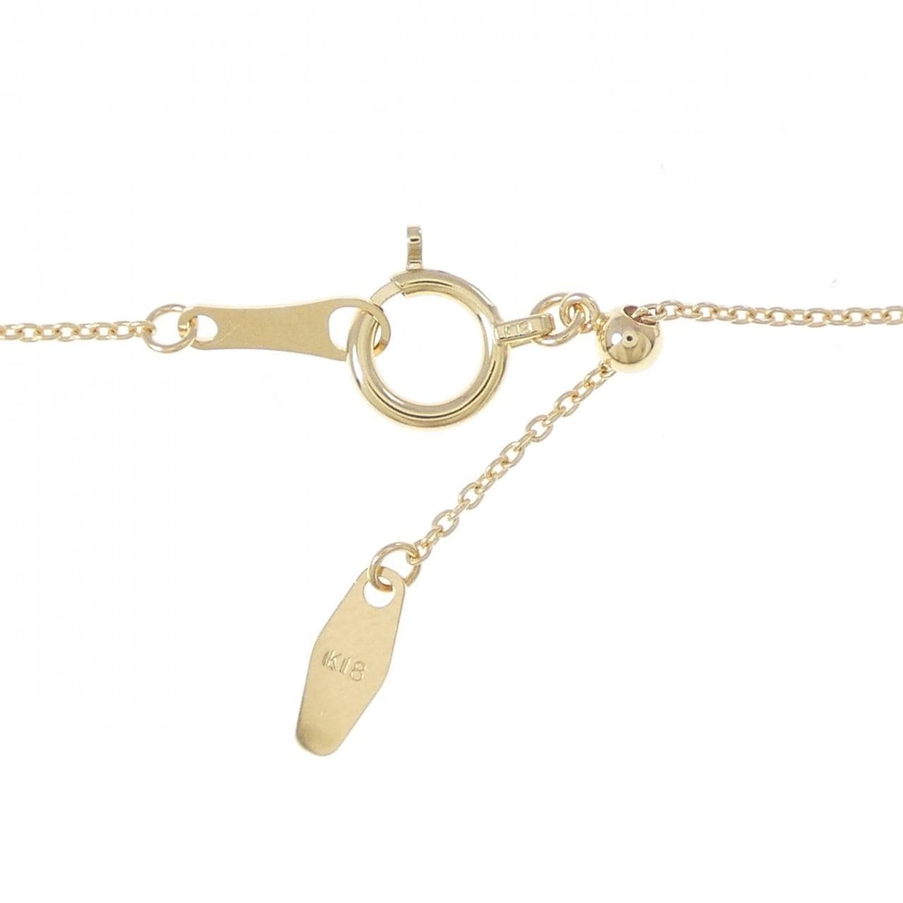 【リメイク】K18YG ダイヤモンド ネックレス 0.207CT H VS2 3EXT