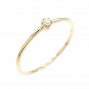 【リメイク】K18YG ダイヤモンド リング 0.03CT