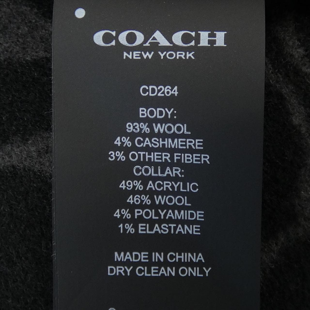 コーチ COACH CD264 ケープ