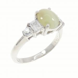 PT900 クリソベリルキャッツアイ リング 1.34CT