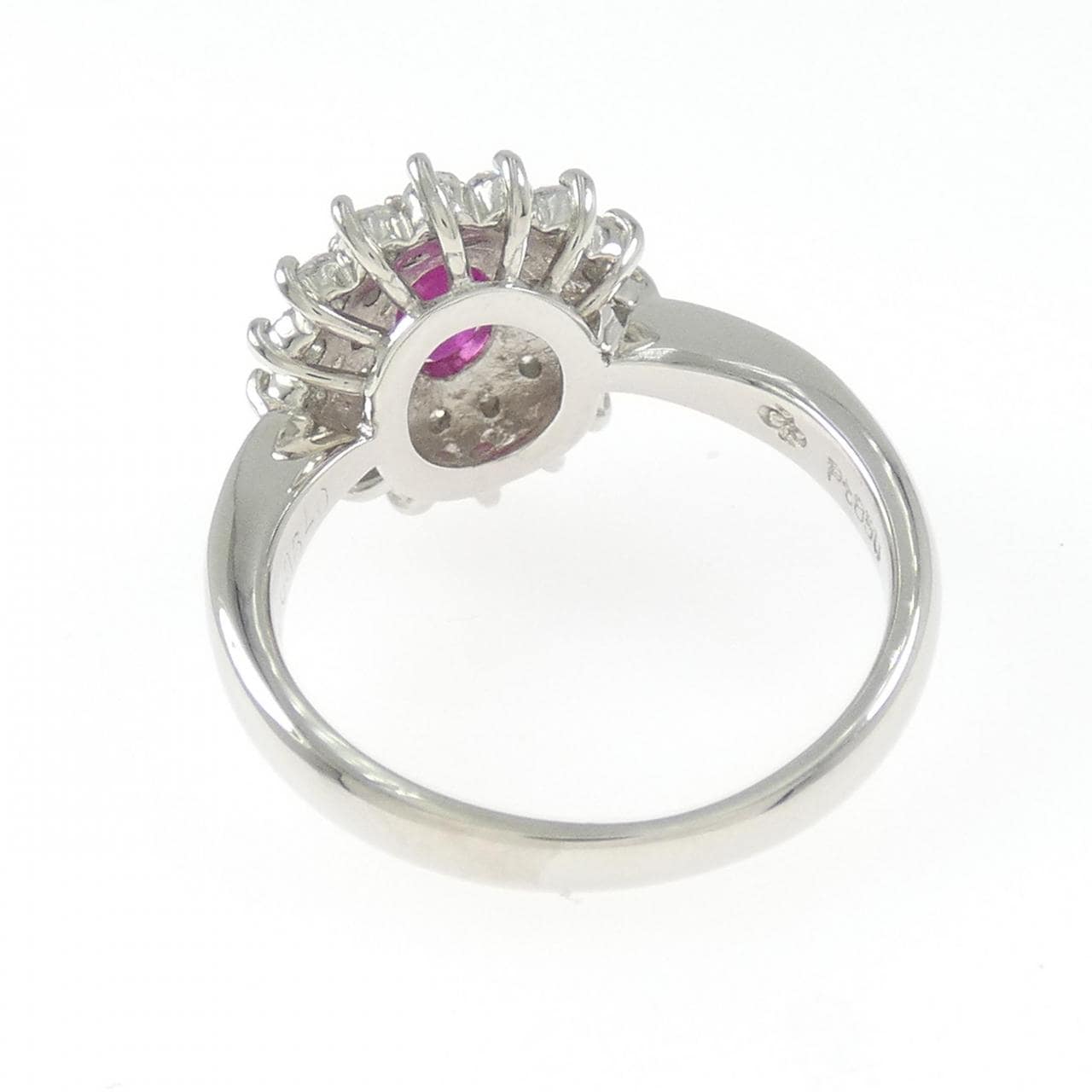 PT850 ルビー リング 0.79CT